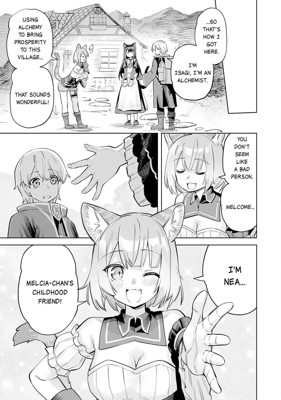 Kaikosareta Kyuutei Renkinjutsushi wa Henkyou de Dai Nouen wo Tsukuriageru ~Sokoku wo Oidasareta kedo, Saikyou Ryouchi de Slow Life wo Ouka suru~ Chapter 3 - Page 8