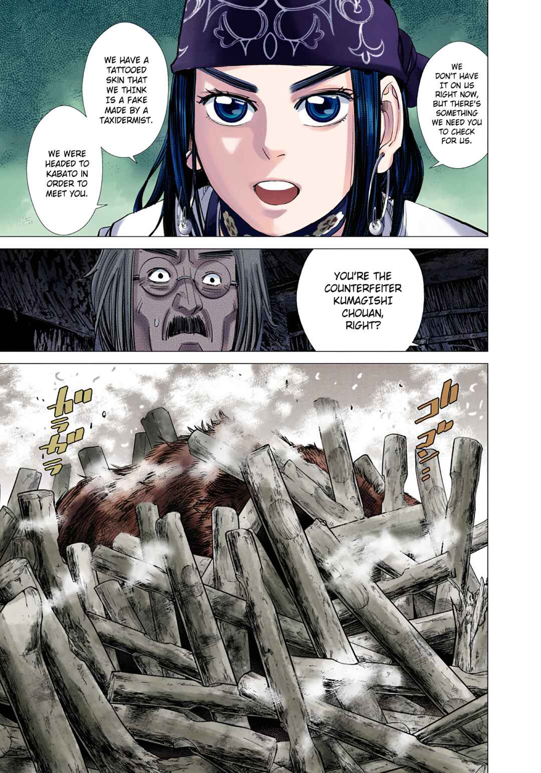 Golden Kamuy (Official Colored) Chapter 89 - Page 13