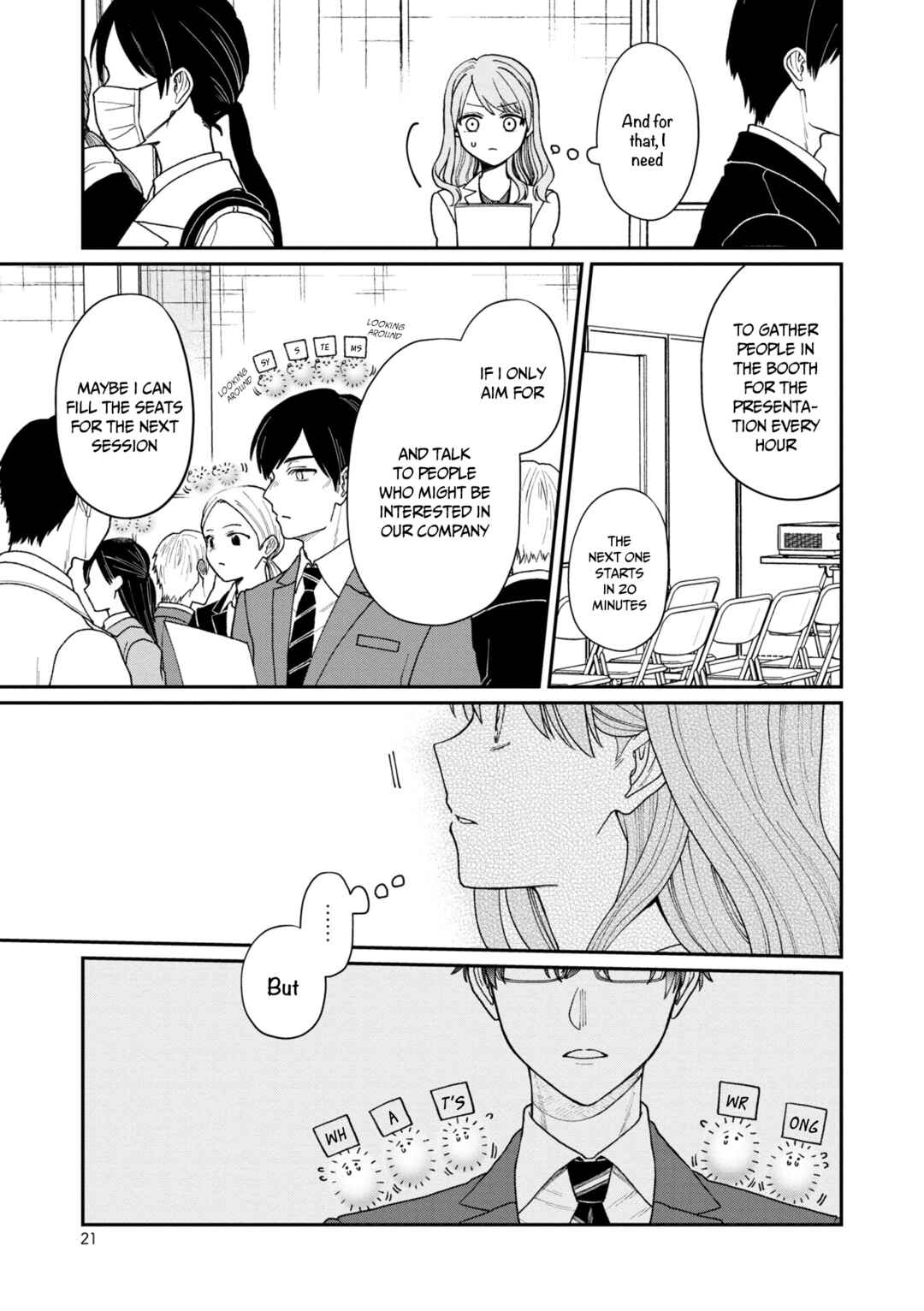 Kuuki ga "Yomeru" Shinnyuu Shain to Buaisou na Senpai Chapter 19 - Page 4