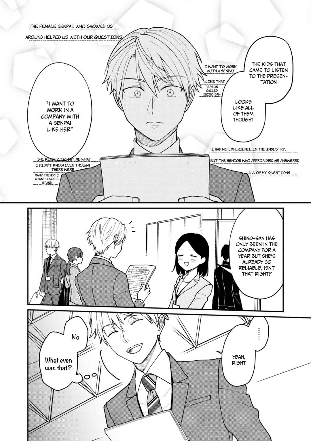 Kuuki ga "Yomeru" Shinnyuu Shain to Buaisou na Senpai Chapter 19 - Page 9
