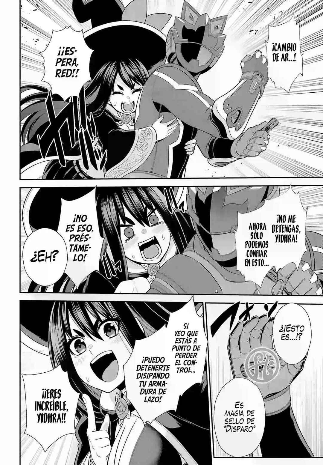 Sentai Red: Isekai de Boukensha ni Naru Chapter 25 - Page 36