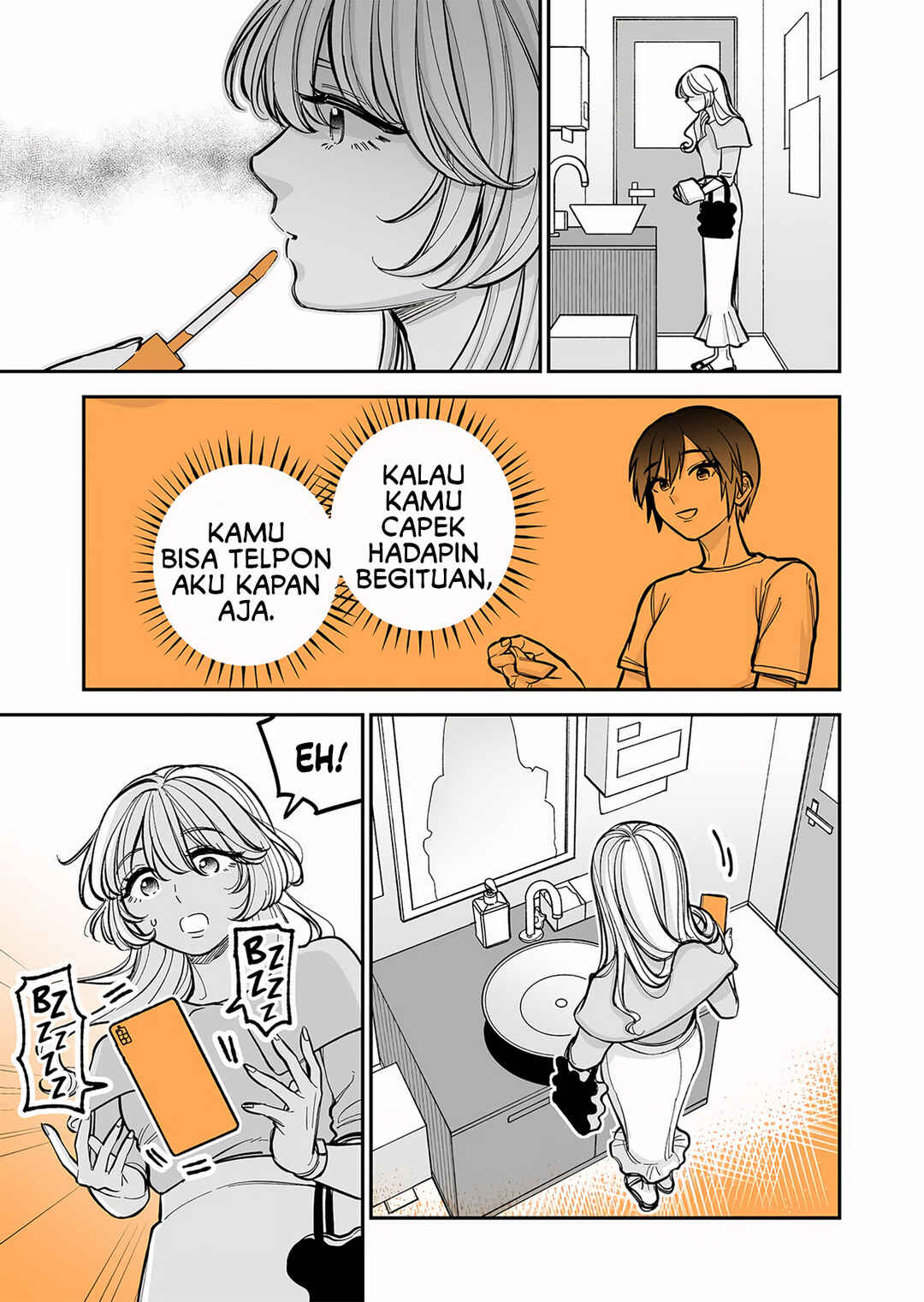 Genkai OL to Joshi Daisei ga 〇〇 Suru Hanashi Chapter 4.1 - Page 5