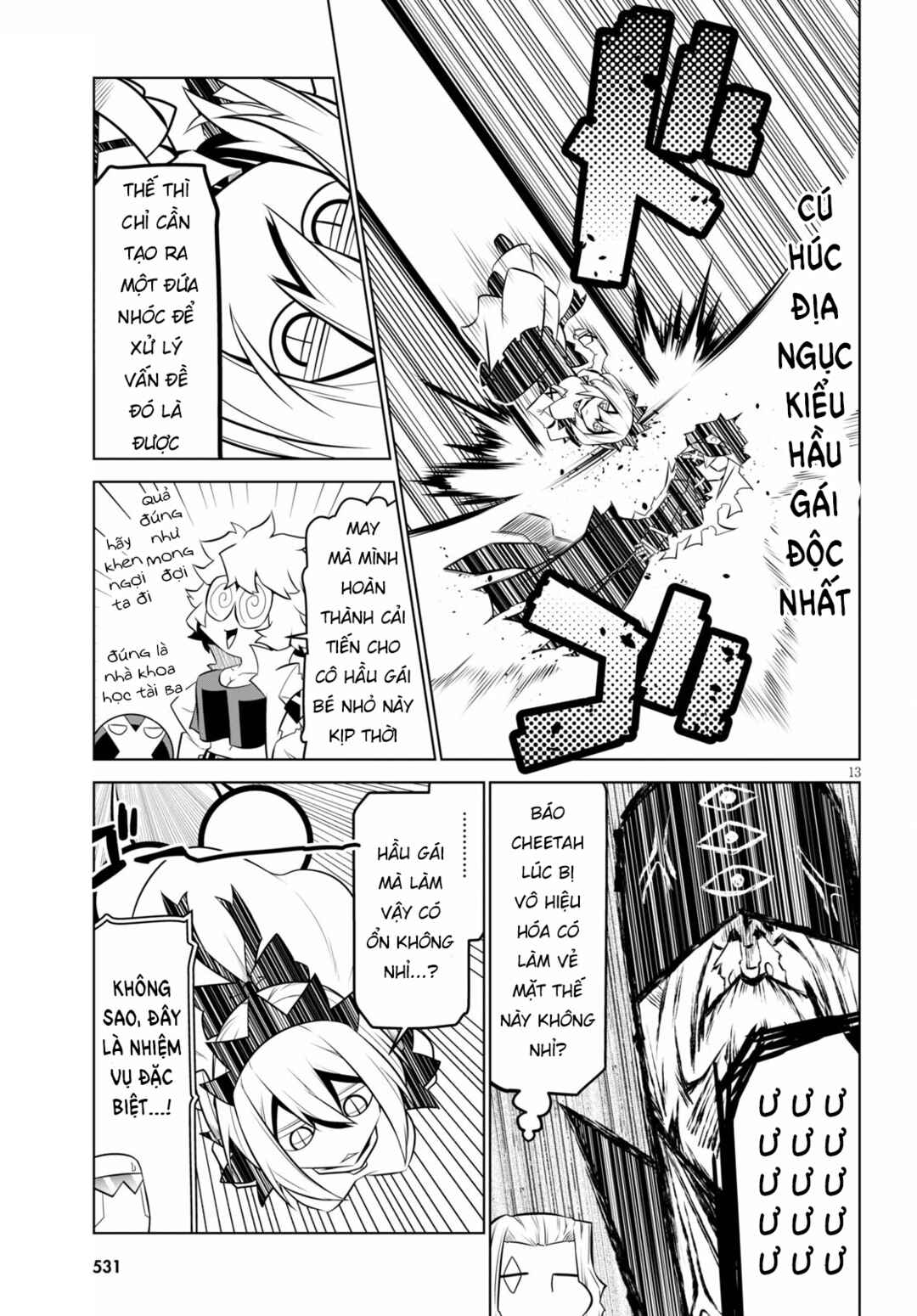 Zannen Onna Kanbu Black General-san Chapter 137 - Page 16