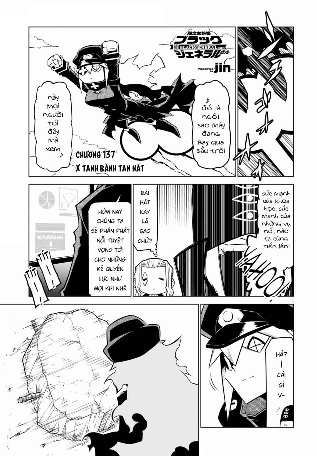 Zannen Onna Kanbu Black General-san Chapter 137 - Page 4