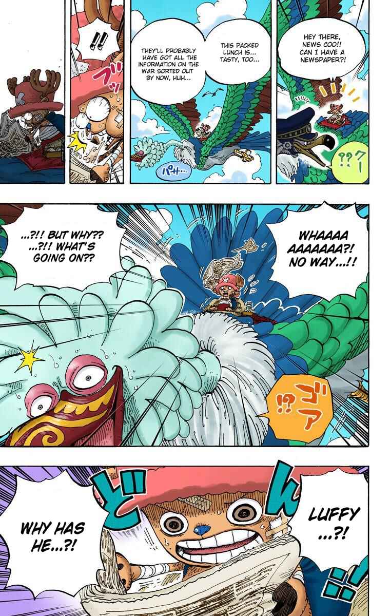 One Piece (Official Colored) Chapter 591 - Page 20