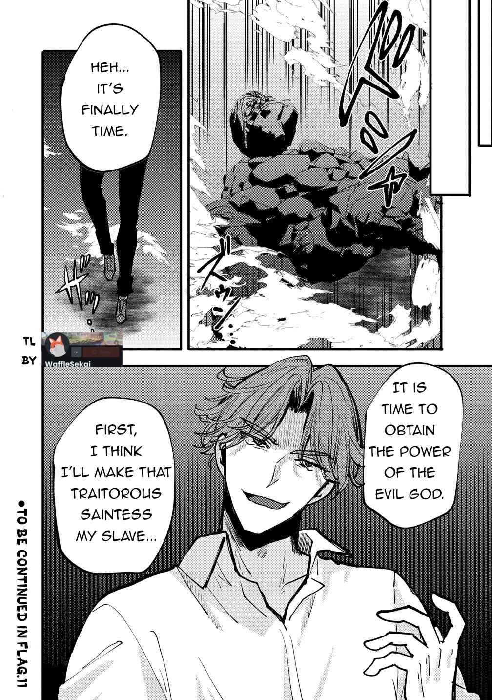 Saikyou Saiaku no Ura Boss, Tenseisha to Tomo ni Hametsu Flag Kaihi o Mezasu Chapter 10 - Page 35