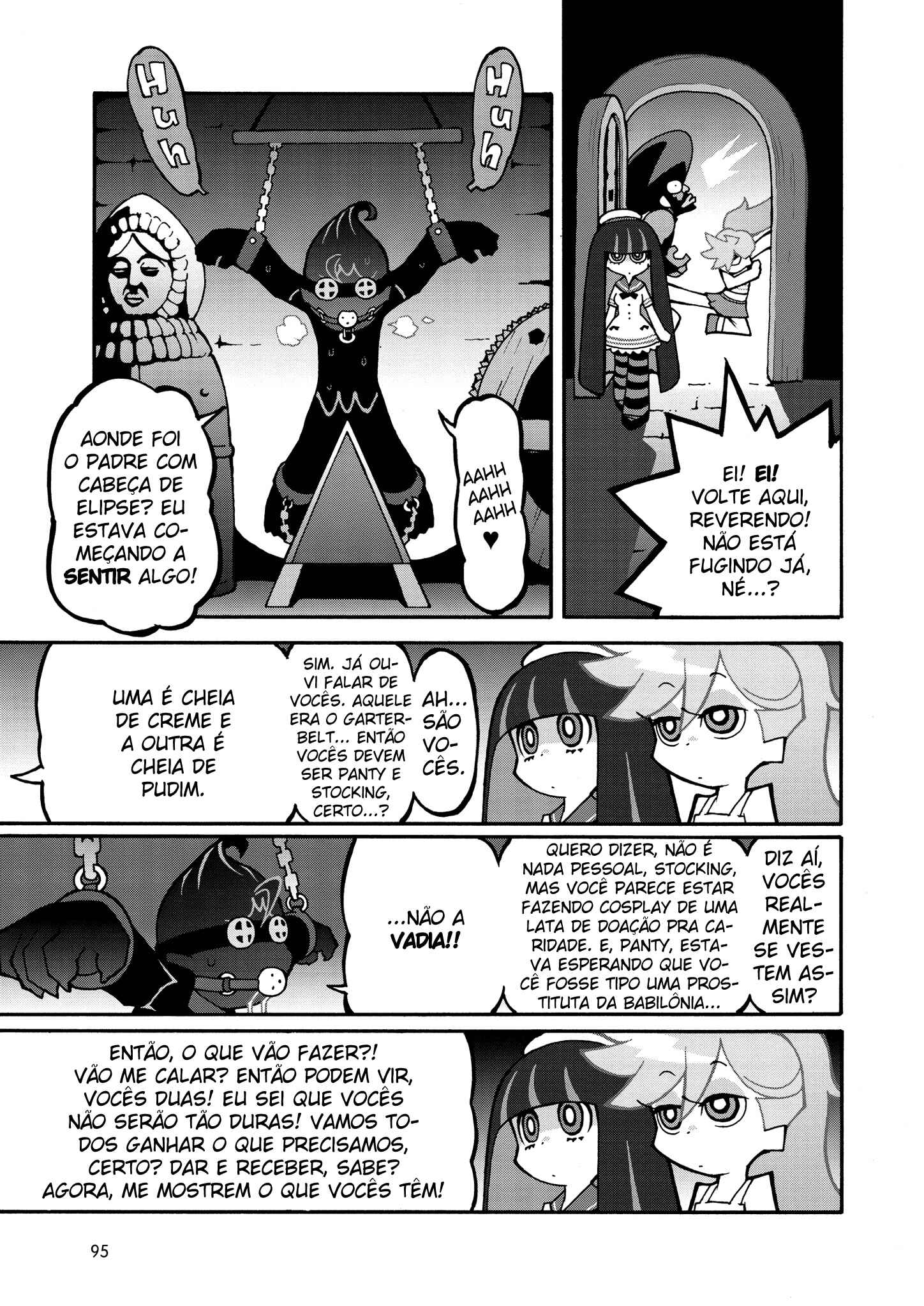 Panty & Stocking with Garterbelt Chapter 8 - Page 14