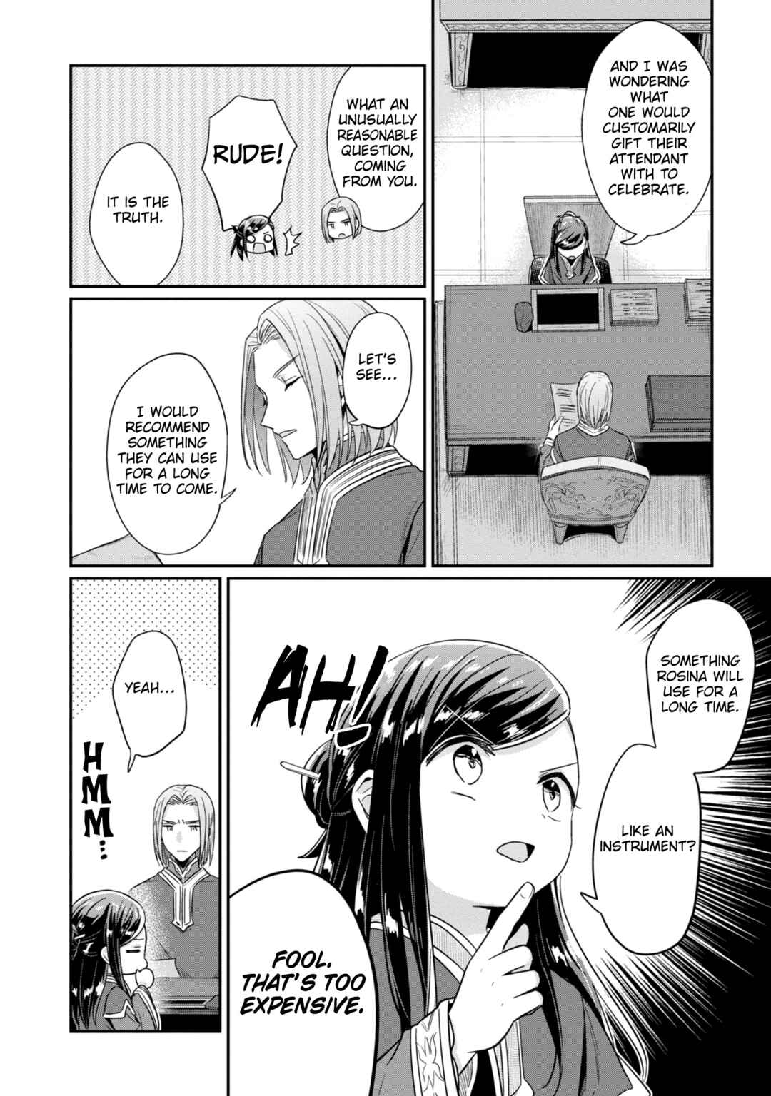 Honzuki no Gekokujou: Shisho ni Naru tame ni wa Shudan o Erandeiraremasen—Dai-2 Bu: Hon no Tamenara Miko ni Naru! Chapter 44 - Page 17