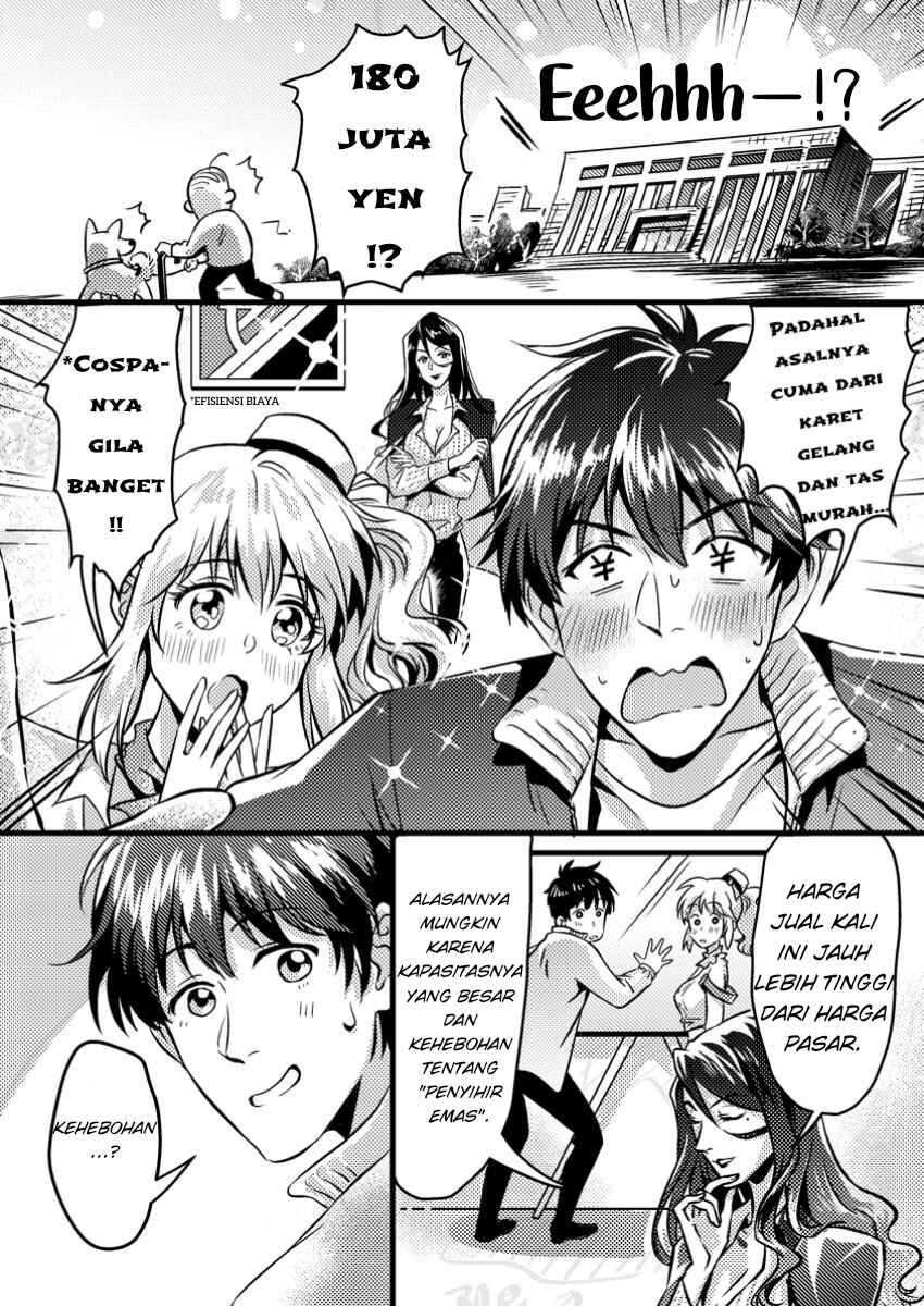 Jigoku no Sata mo Ougon Shidai - Kaisha wo Kubi ni natta Kedo, Renkinjutsu Toka Iu Cheat Skill wo te ni Ireta no de Jinsei Ippatsu Gyakuten wo Mezashimasu Chapter 6.1 - Page 4