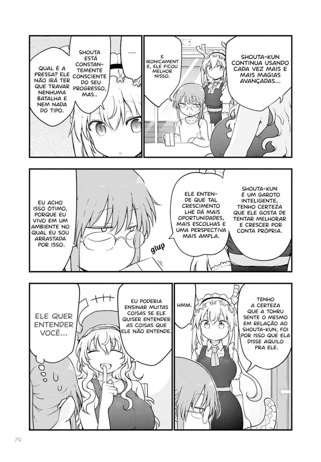 Kobayashi-san Chi no Maid Dragon Chapter 125 - Page 14