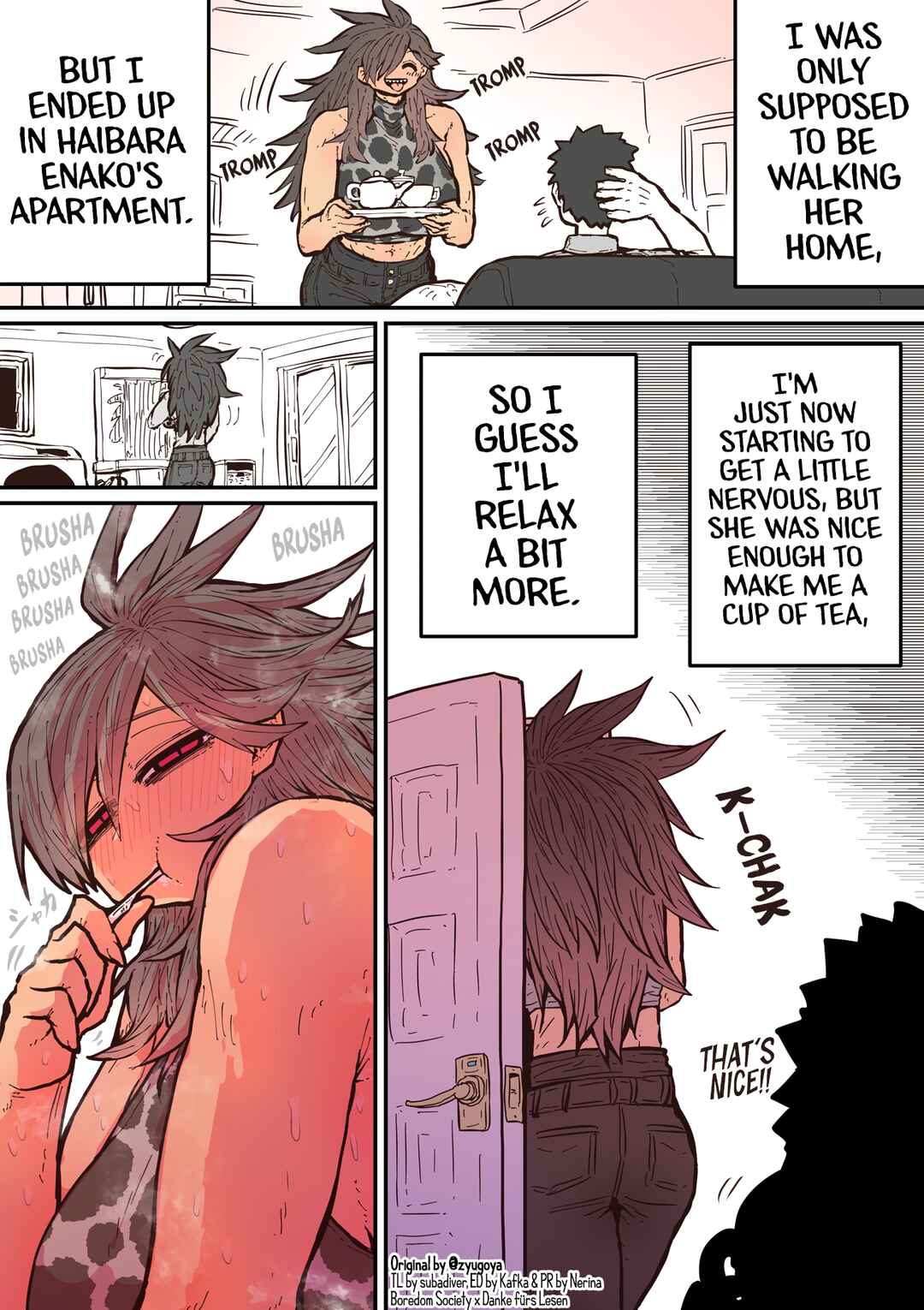 Being Targeted by Hyena-chan Chapter 10 - Page 1