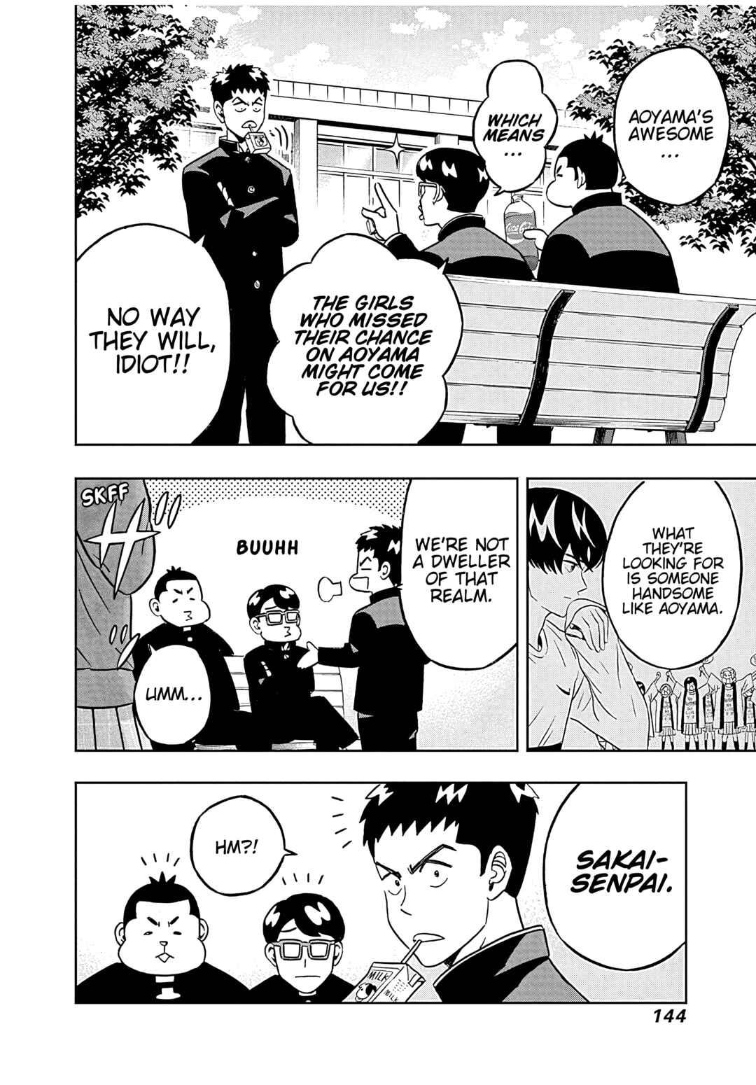 Keppeki Danshi! Aoyama-kun Chapter 39 - Page 2