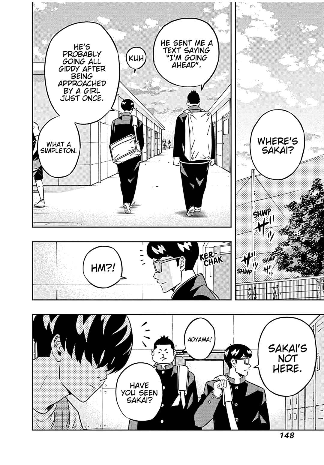 Keppeki Danshi! Aoyama-kun Chapter 39 - Page 6