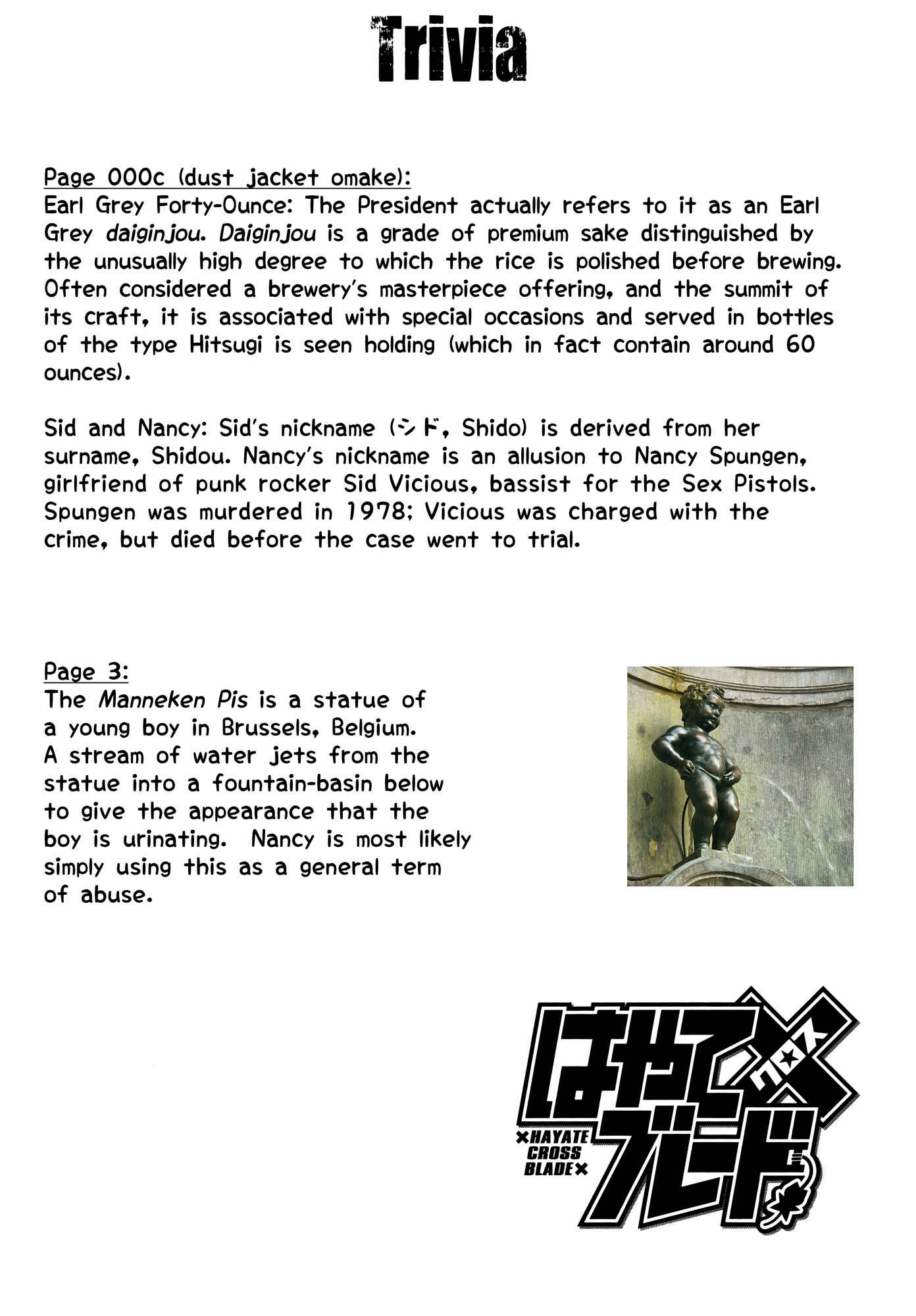 Hayate x Blade Chapter 60.5 - Page 9