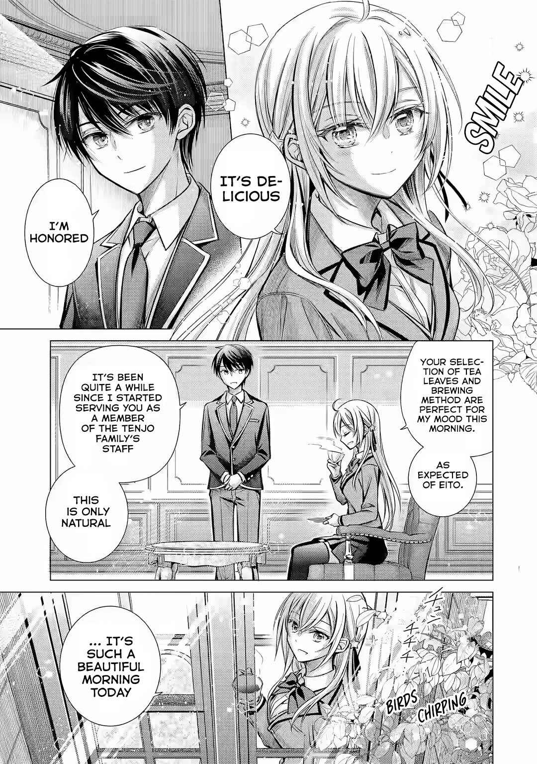 Ore ga Kokuhaku Sarete Kara, Ojou no Yousu ga Okashii Chapter 1.1 - Page 9