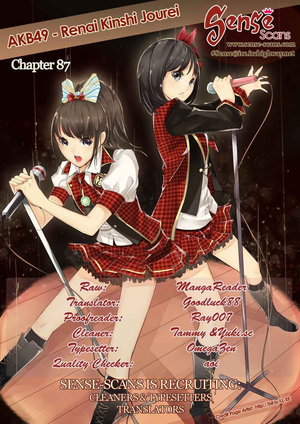AKB49: Ren'ai Kinshi Jourei Chapter 87 - Page 1