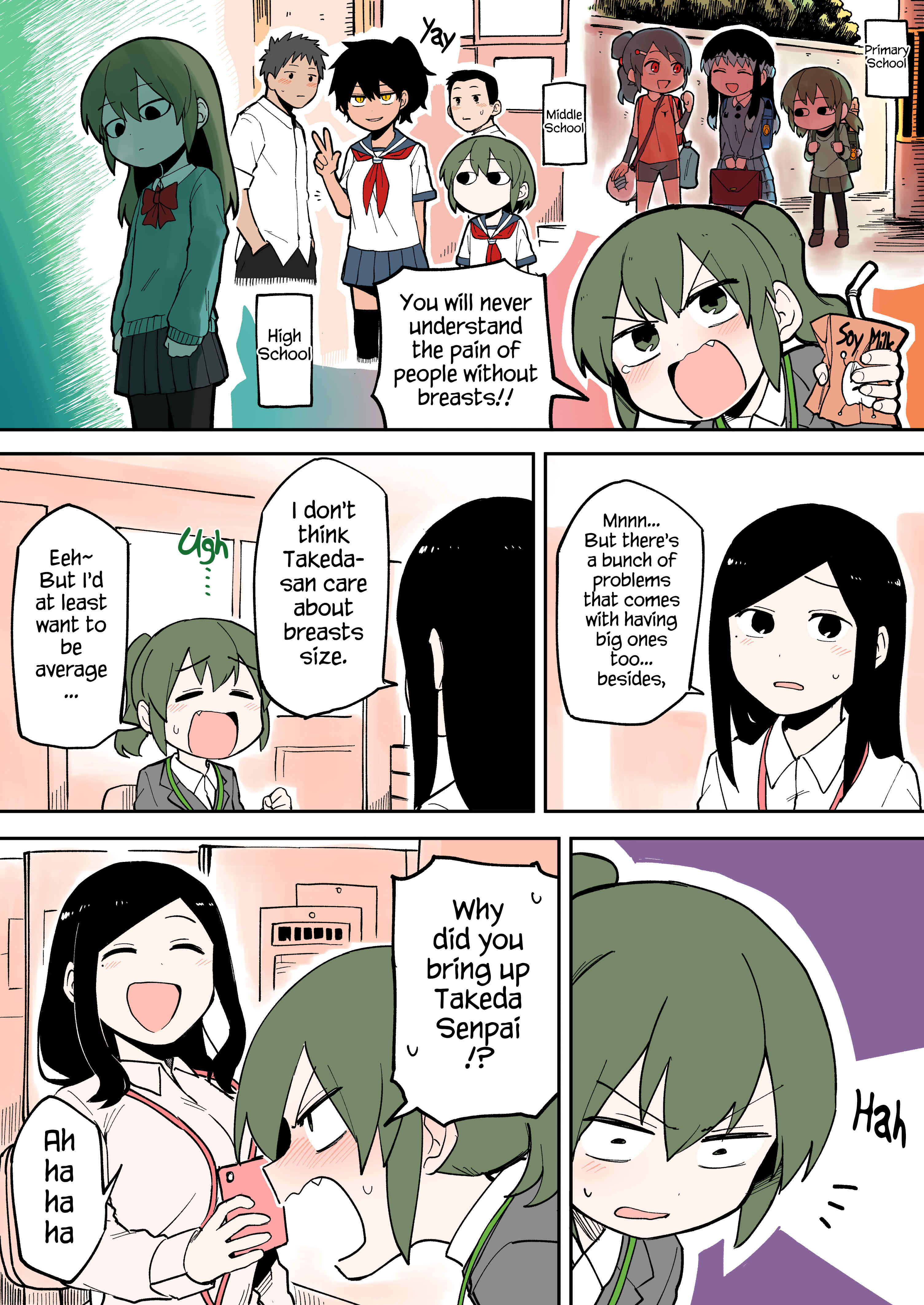 Senpai ga Uzai Kouhai no Hanashi Chapter 30 - Page 2