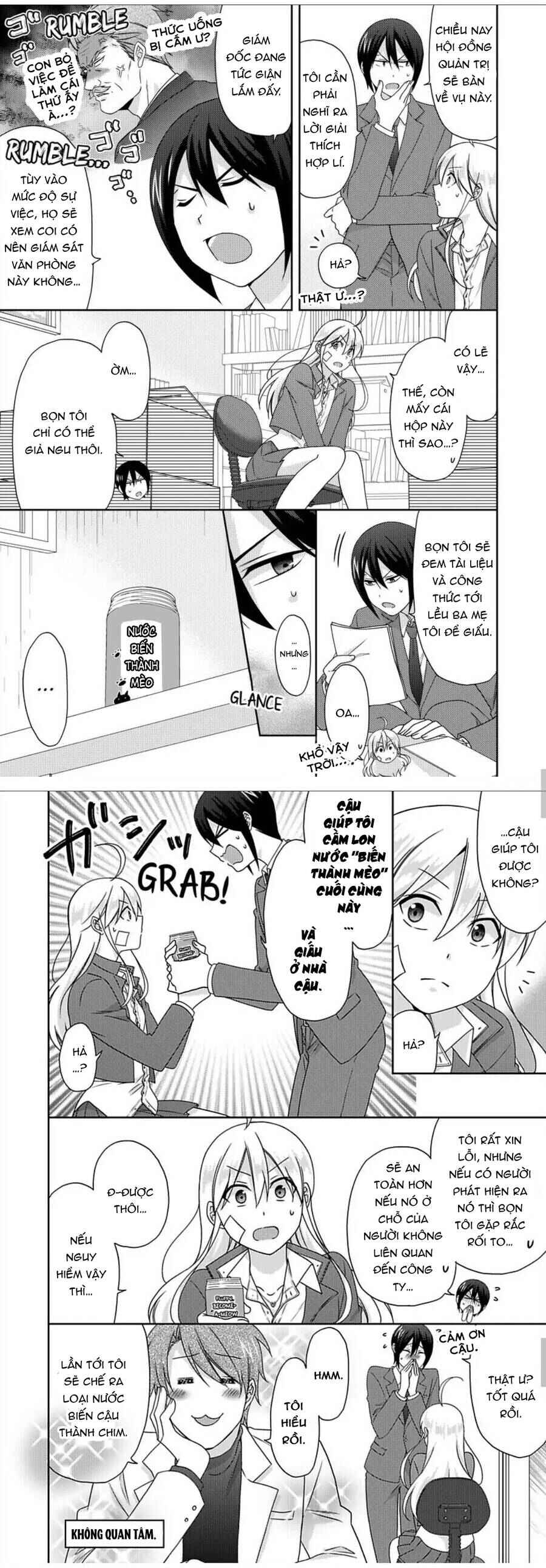 Nyotaika Yankee Gakuen ☆ Ore no Hajimete, Nerawaretemasu. Chapter 45 - Page 7