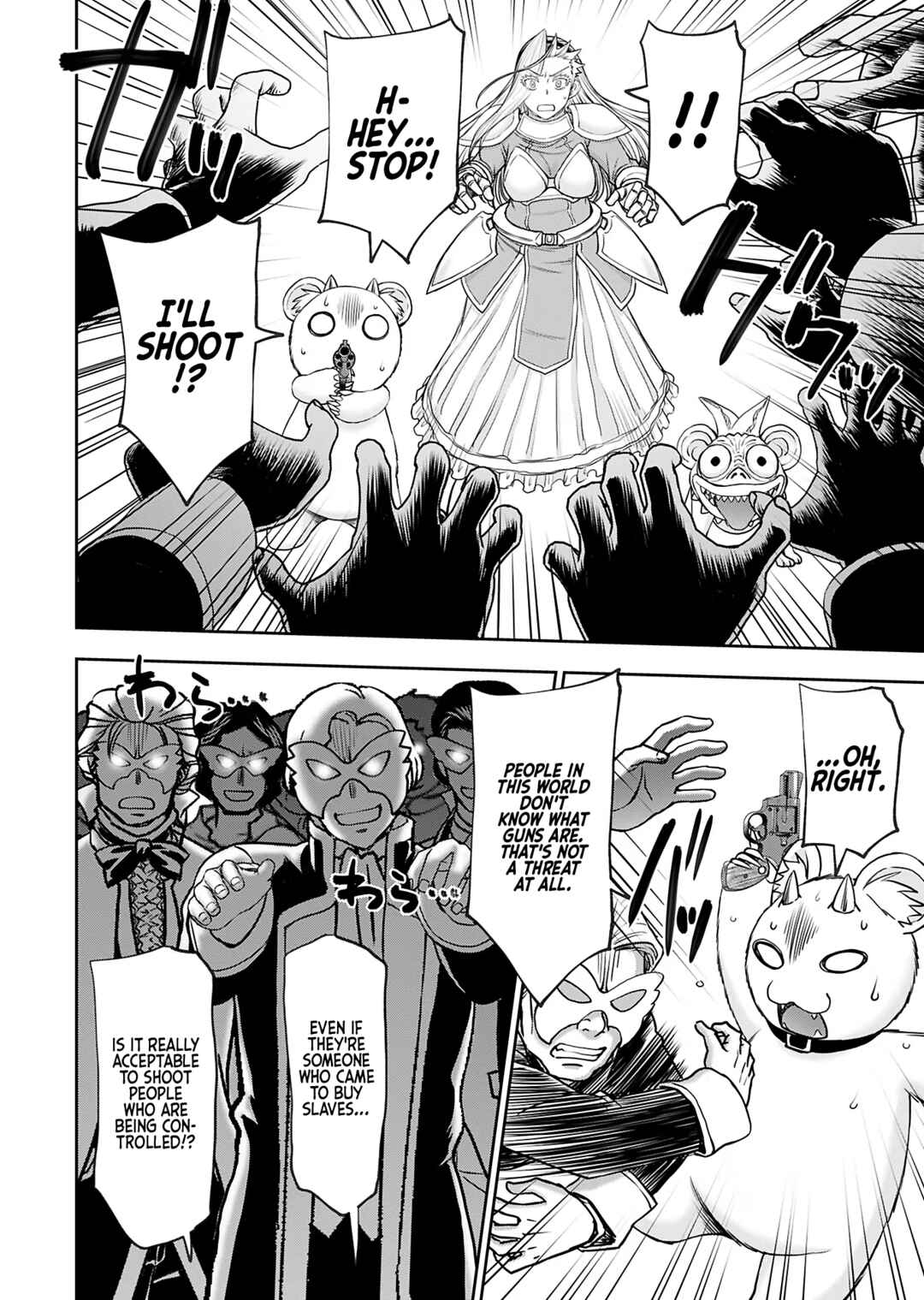 Isekai Sniper wa Onna Senshi no Mofumofu Aigan Doubutsu Chapter 34 - Page 22