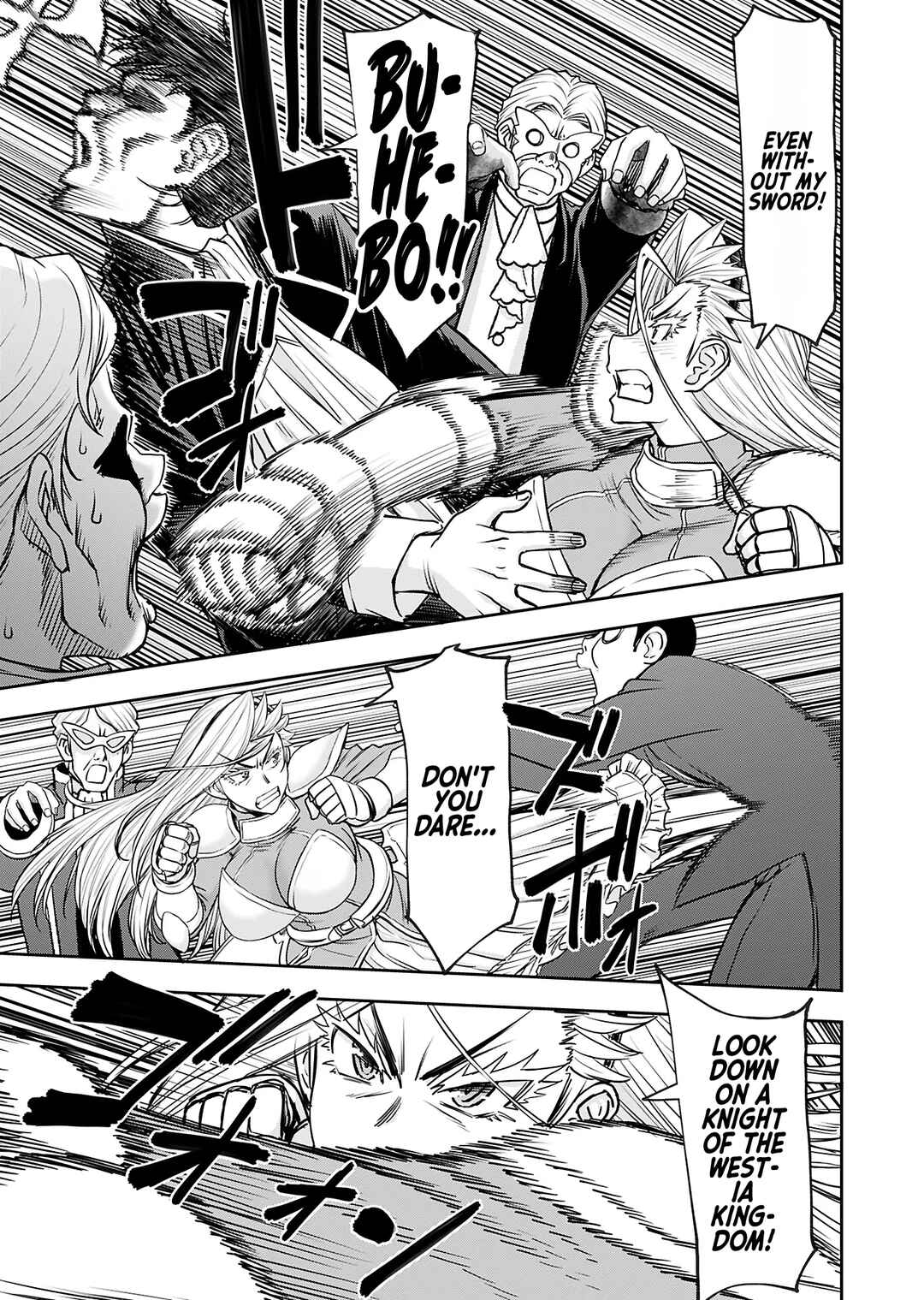 Isekai Sniper wa Onna Senshi no Mofumofu Aigan Doubutsu Chapter 34 - Page 23