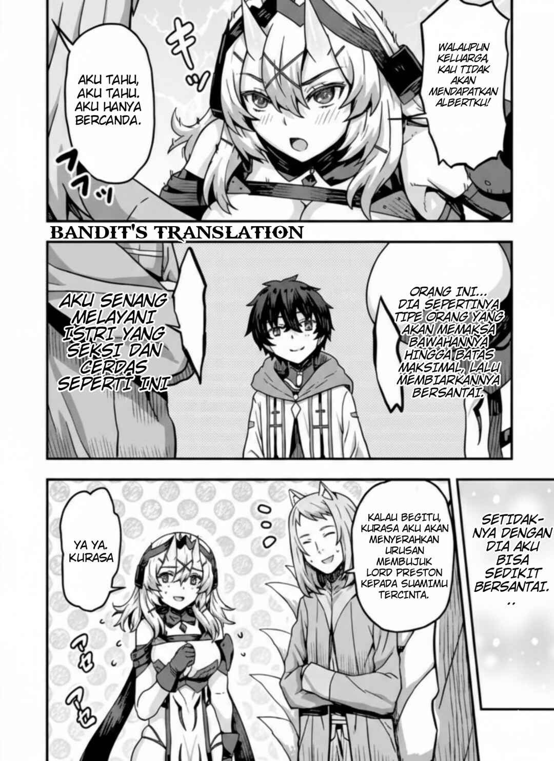 Isekai Saikyou no Yome desu ga, Yoru no Tatakai wa Ore no Hou ga Tsuyoi You desu - Chiryaku wo Ikashite Nariagaru Harem Senki Chapter 2 - Page 23
