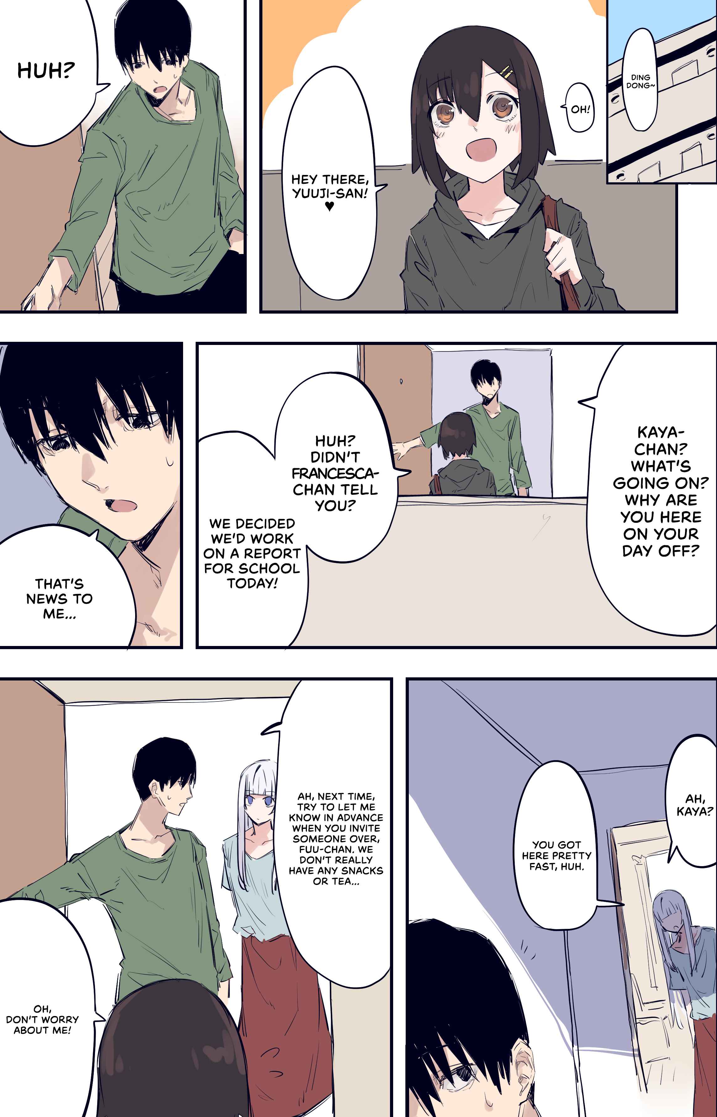 Italia-jin no Onnanoko ga Isourou Suru Koto ni Natta (Pre-Serialization) Chapter 12 - Page 1