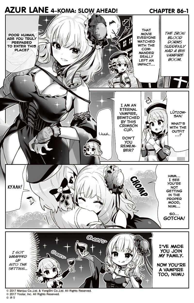 Azur Lane: Bisoku Zensin! Chapter 86 - Page 1