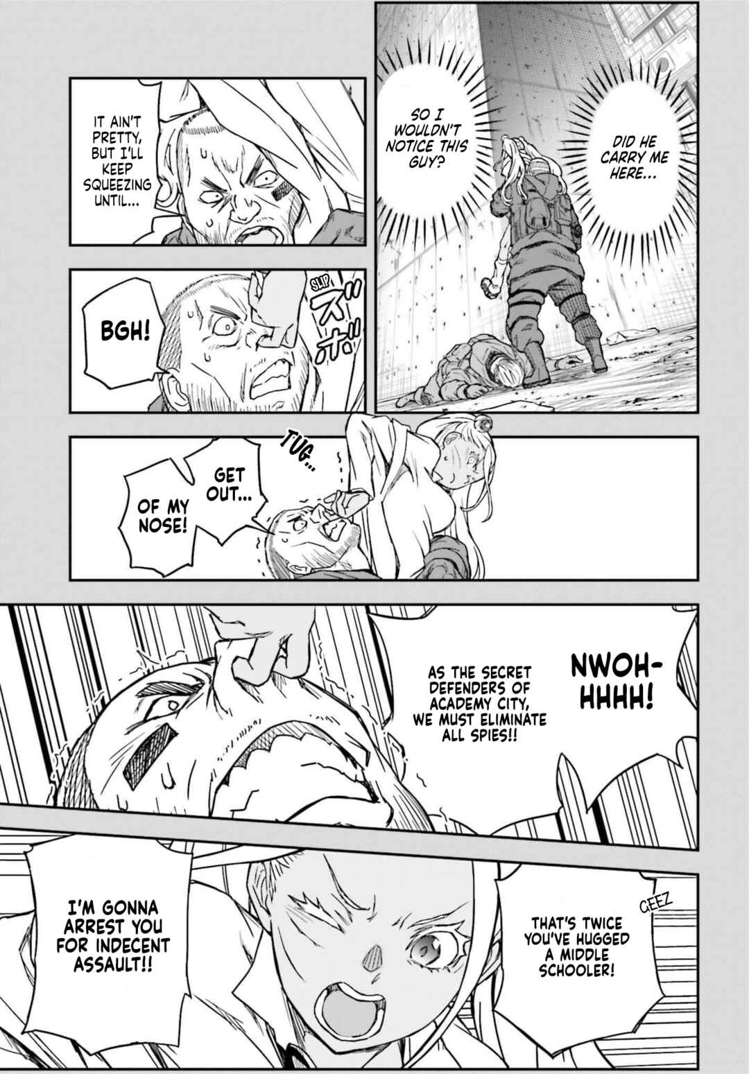 Toaru Majutsu no Index Gaiden: Toaru Kagaku no Railgun Chapter 149.1 - Page 17