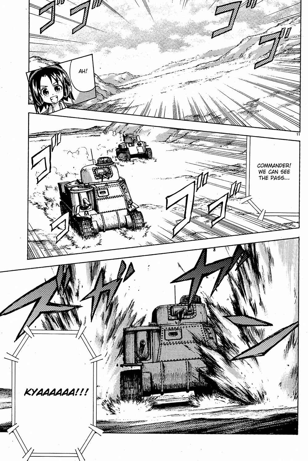 Girls und Panzer Chapter 8 - Page 12