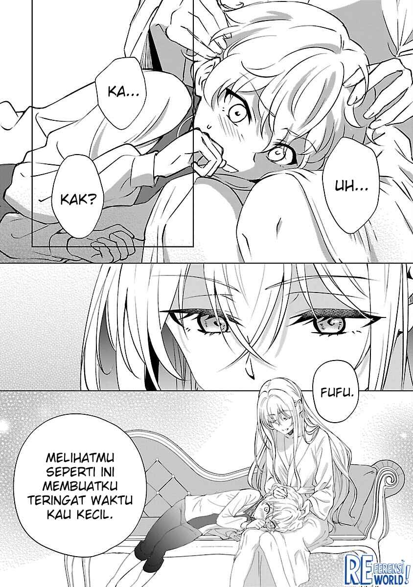 Oshi no Imouto ni Tensei Shite Shimatta no de, Saikyou no Akujo ni Natte Onii-sama wo Dokusen Suru Koto ni Itashimasu Chapter 11 - Page 22