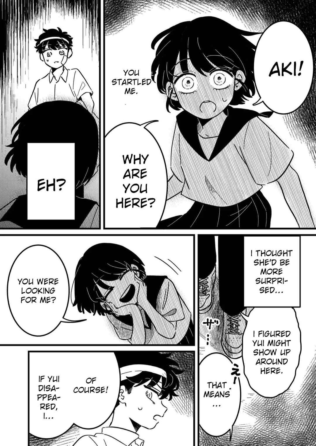 Yui Can Only Live in the Shadows Chapter 3 - Page 4
