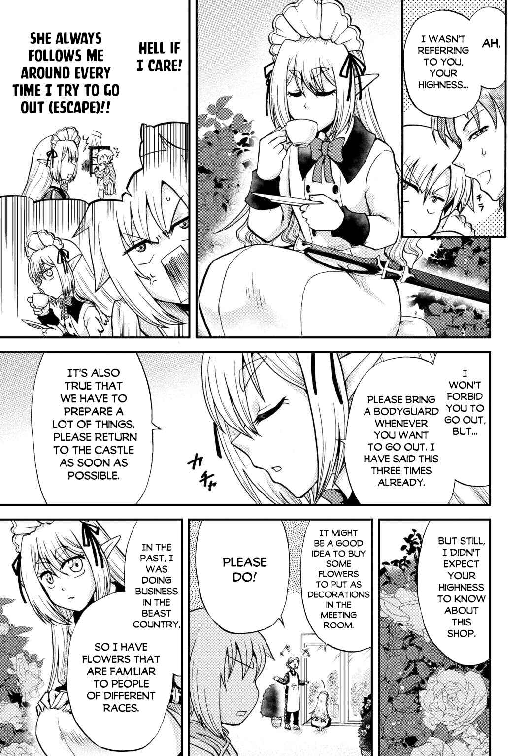 Zense wa Kentei. Konjou Kuzu Ouji Chapter 34 - Page 4