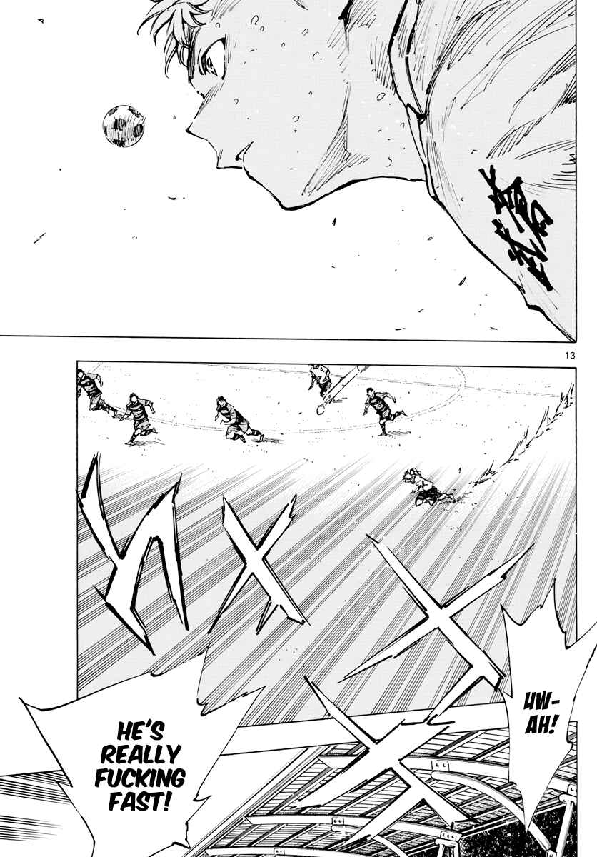 BE BLUES ~Ao ni Nare~ Chapter 397 - Page 13
