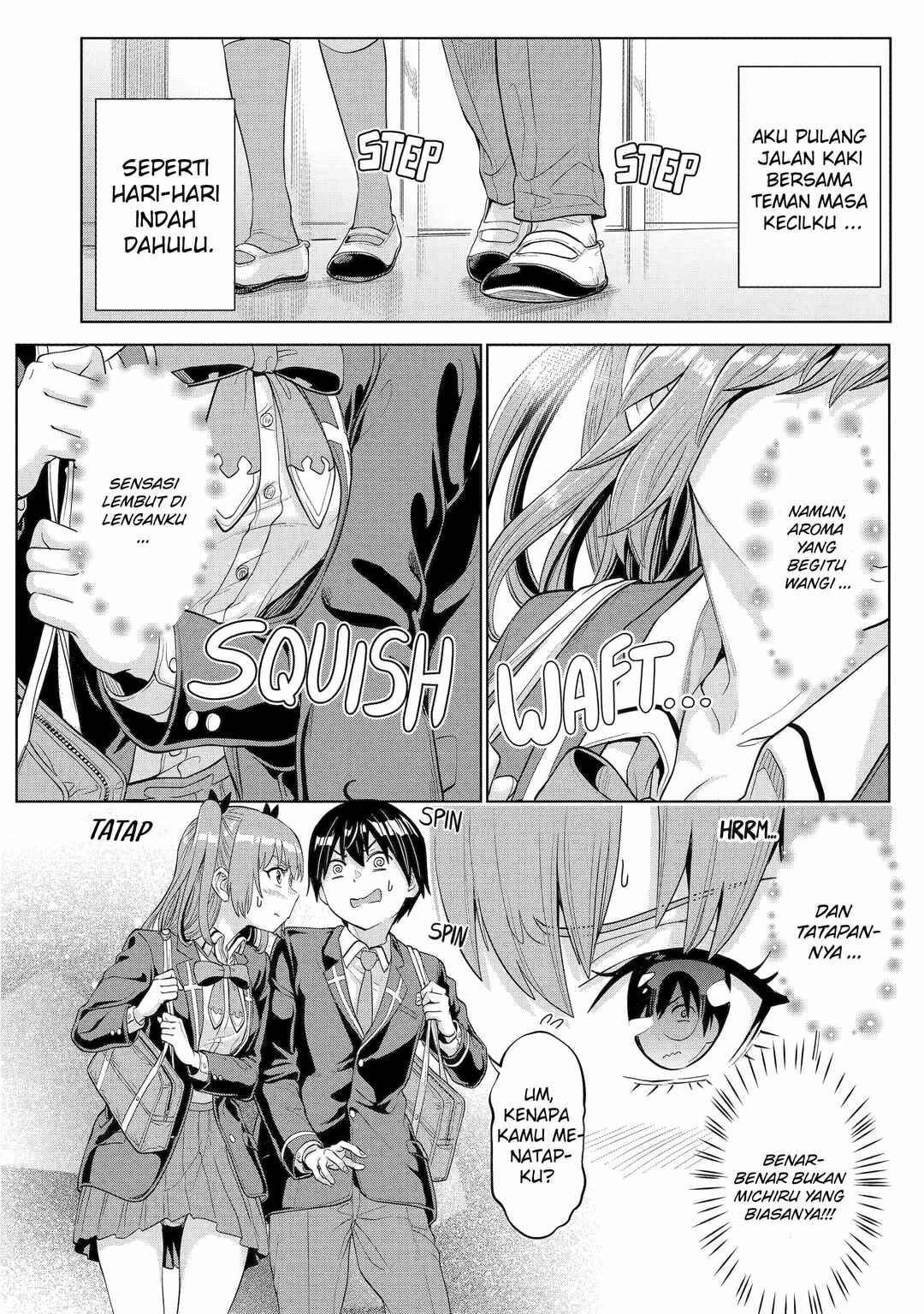 Koukousei WEB Sakka no Mote Seikatsu: "Anta ga Kami Sakka na Wakenai desho" to Boku o Futta Osananajimi ga Koukai Shiteru kedo Mou Osoi Chapter 8 - Page 3