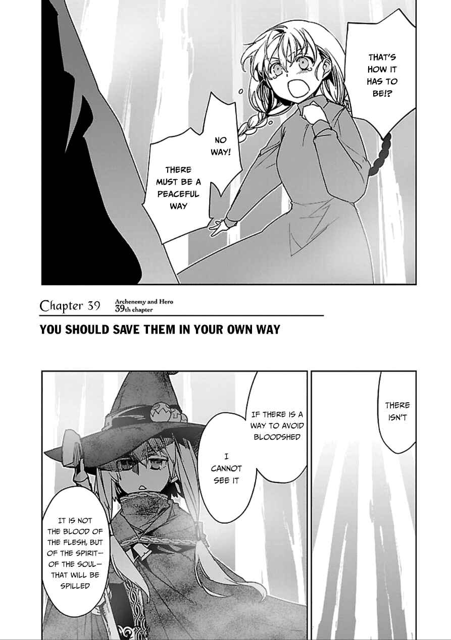 MAOYU : Archenemy and Hero “Become mine, Hero” “I refuse!” Chapter 39 - Page 5