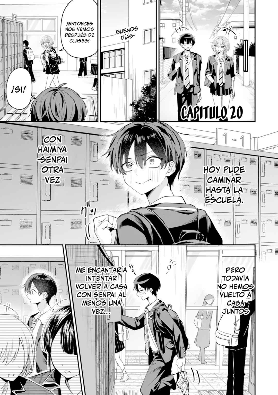 Haimiya-senpai wa Kowakute Kawaii Chapter 20 - Page 1