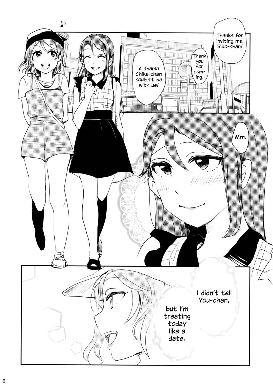 Love Live! Sunshine!! - The Girl Named Watanabe You (Doujinshi) Chapter 2 - Page 5