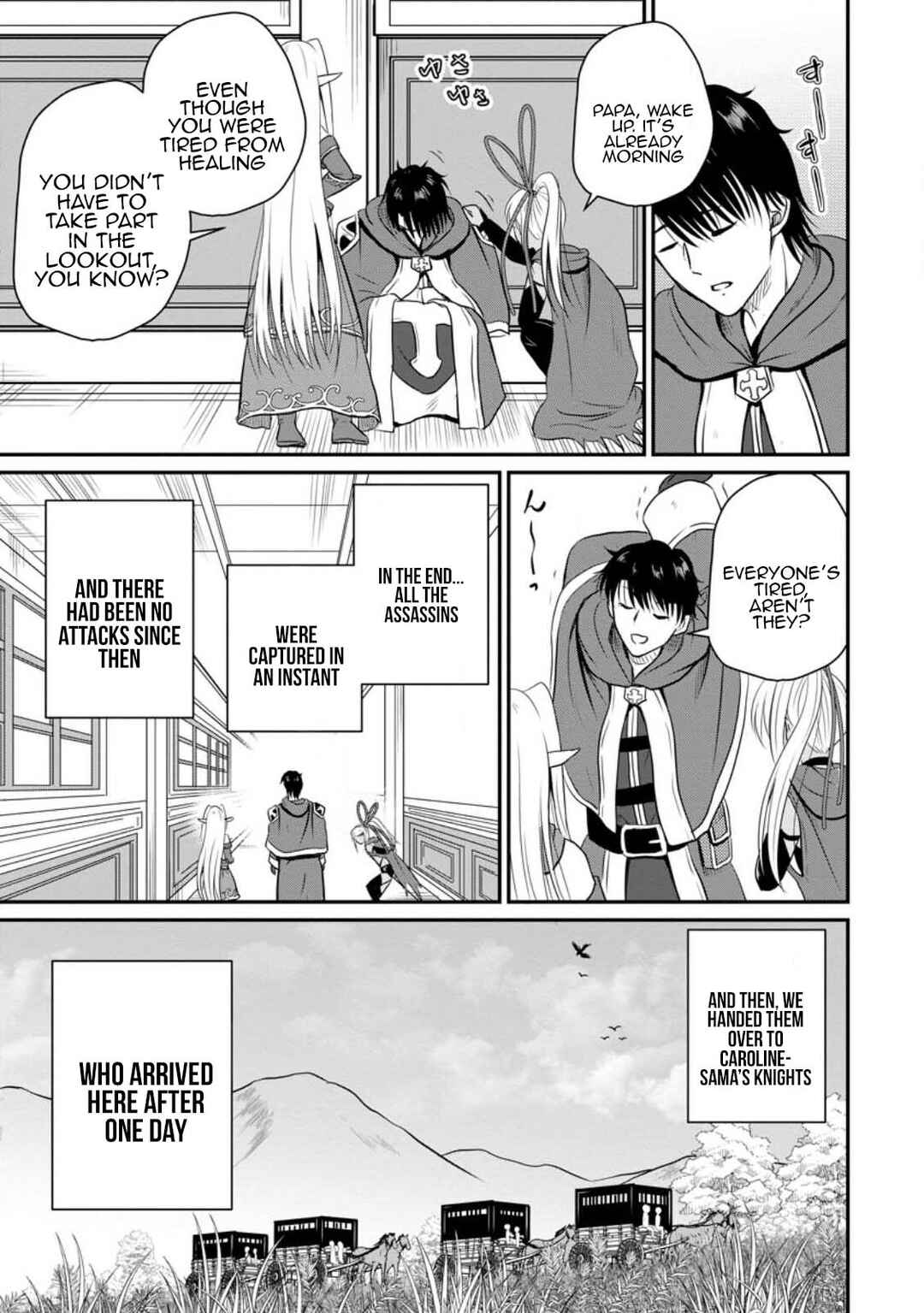 Ossan Teihen Chiyushi to Manamusume no Henkyou Life ~Chuunen Otoko ga Kaifuku Skill ni Kakusei Shite, Eiyuu e Nariagaru~ Chapter 36 - Page 1
