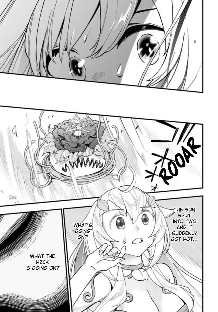 Shokubutsu Monster Musume Nikki: Seijo datta Watashi ga Uragirareta Hate ni Alraune ni Tensei Shite Shimatta node, kore kara wa Kougousei o Shinagara Shizuka ni Shokubutsu Life o Sugoshimasu Chapter 12 - Page 27