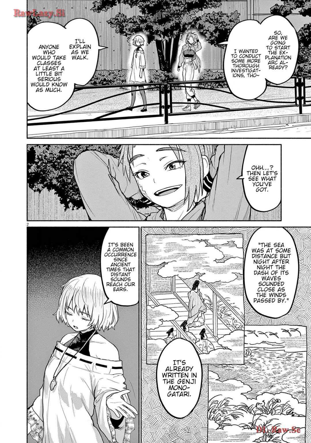 Kaii to Otome to Kamikakushi Chapter 64 - Page 2