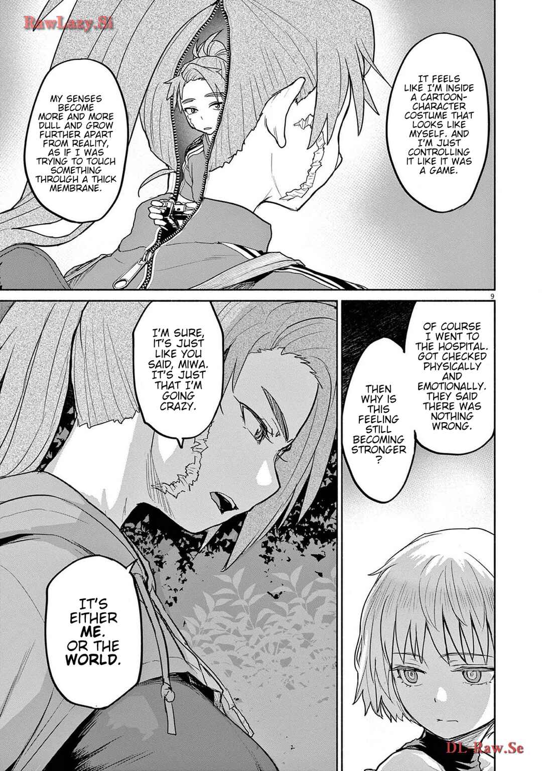 Kaii to Otome to Kamikakushi Chapter 64 - Page 9