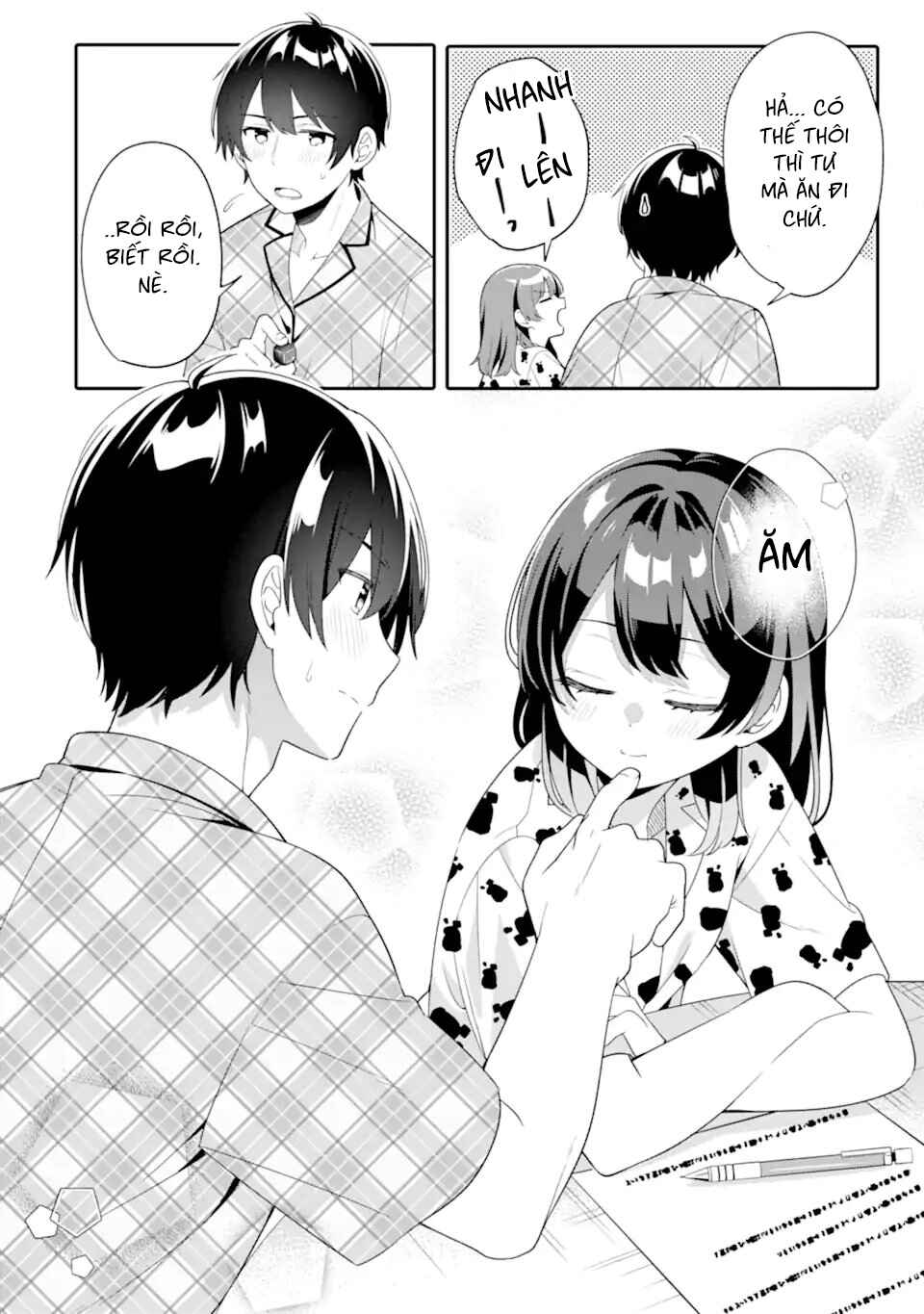 Muboubi Kawaii Pajama Sugata no Bishoujo to Heya de Futarikiri Chapter 7.3 - Page 2