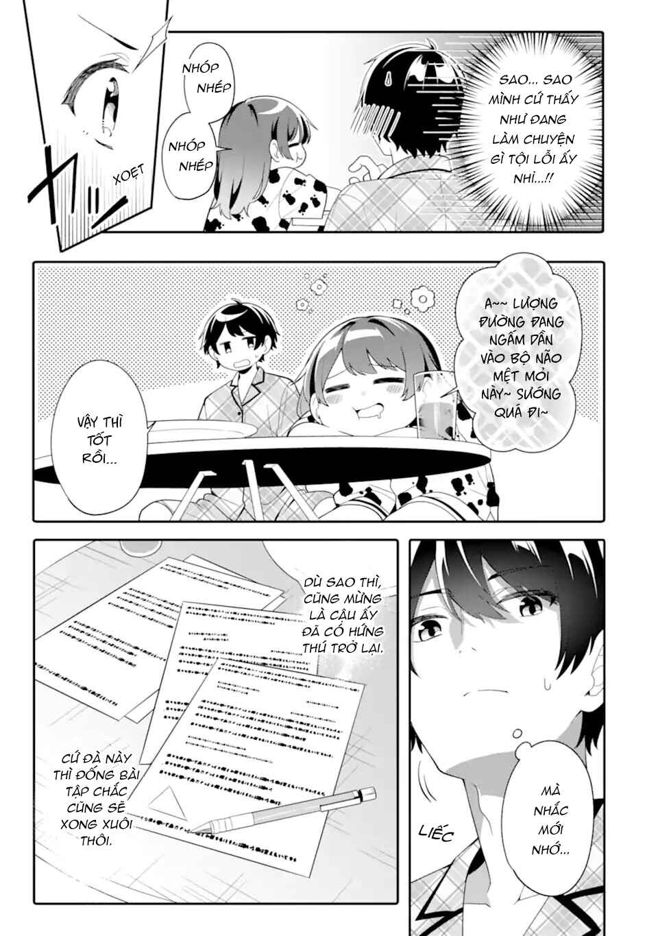 Muboubi Kawaii Pajama Sugata no Bishoujo to Heya de Futarikiri Chapter 7.3 - Page 3