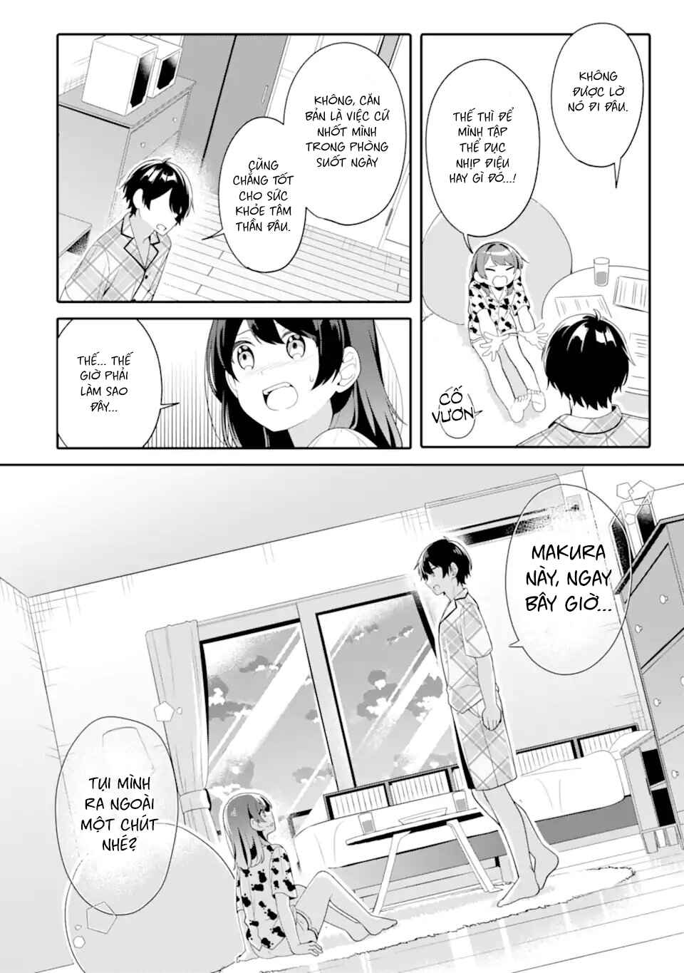 Muboubi Kawaii Pajama Sugata no Bishoujo to Heya de Futarikiri Chapter 7.3 - Page 6