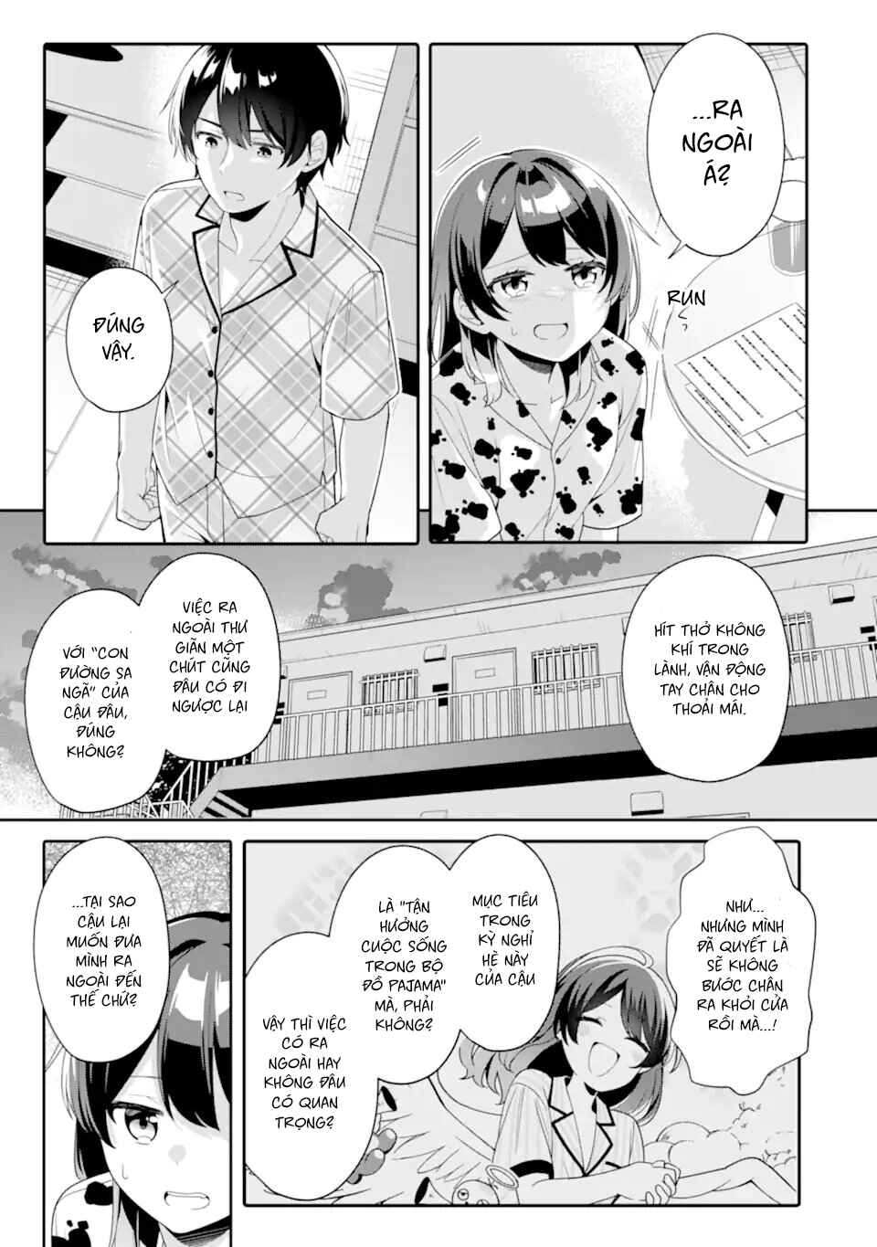 Muboubi Kawaii Pajama Sugata no Bishoujo to Heya de Futarikiri Chapter 7.3 - Page 7
