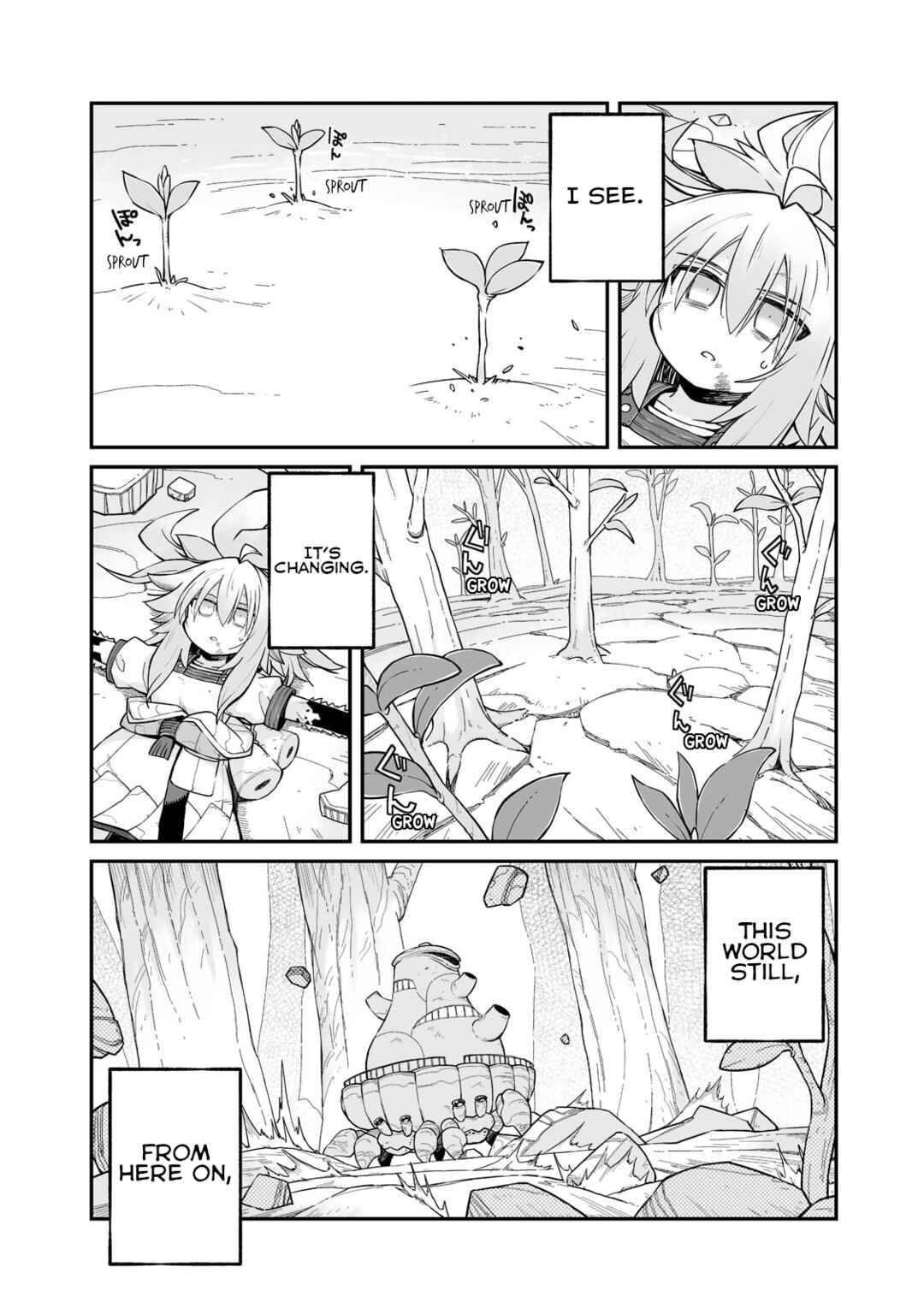 Sekai wa Owattemo Ikirutte Tanoshii Chapter 28.1 - Page 10