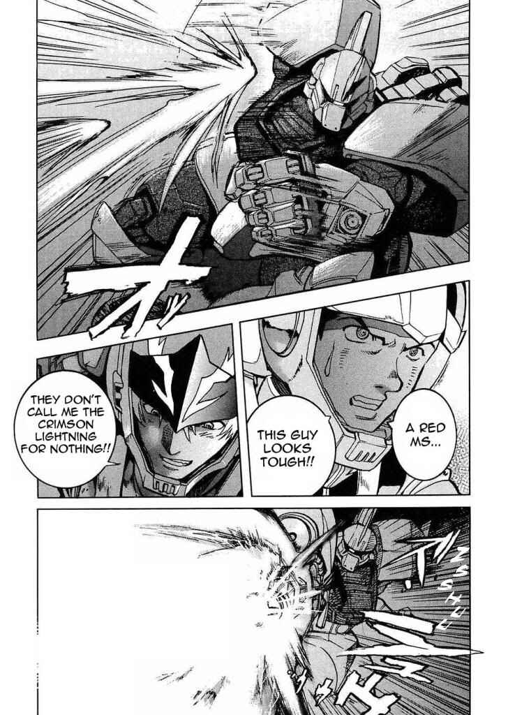 Mobile Suit Gundam Gaiden REBELLION: Space, at the End of a Flash... Chapter 10 - Page 28