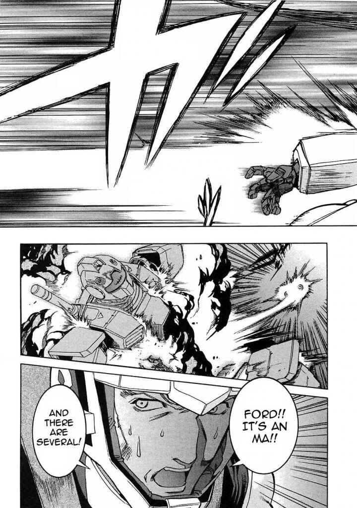 Mobile Suit Gundam Gaiden REBELLION: Space, at the End of a Flash... Chapter 10 - Page 36