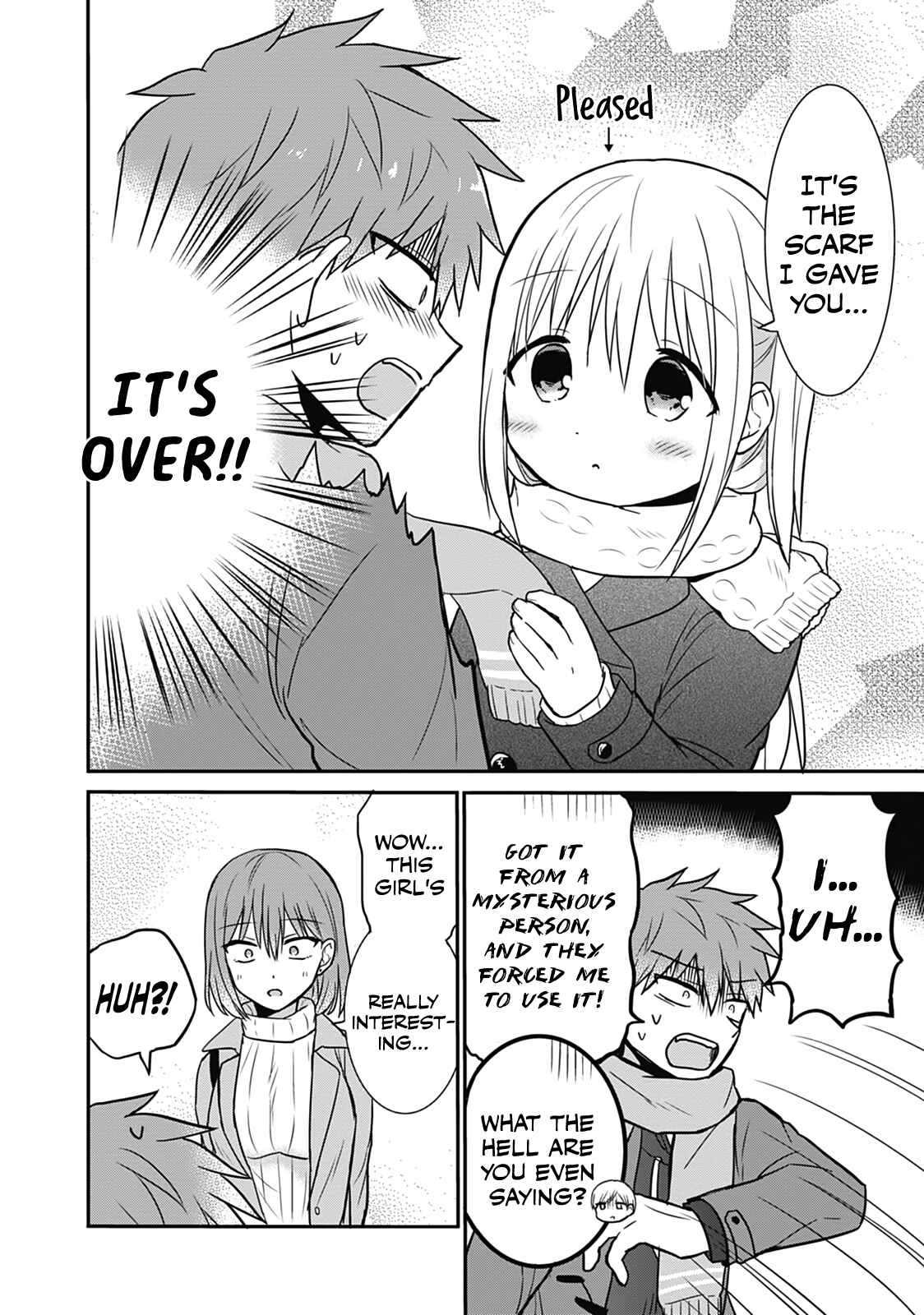 Kao ni Denai Kashiwada-san to Kao ni Deru Oota-kun Chapter 16 - Page 8