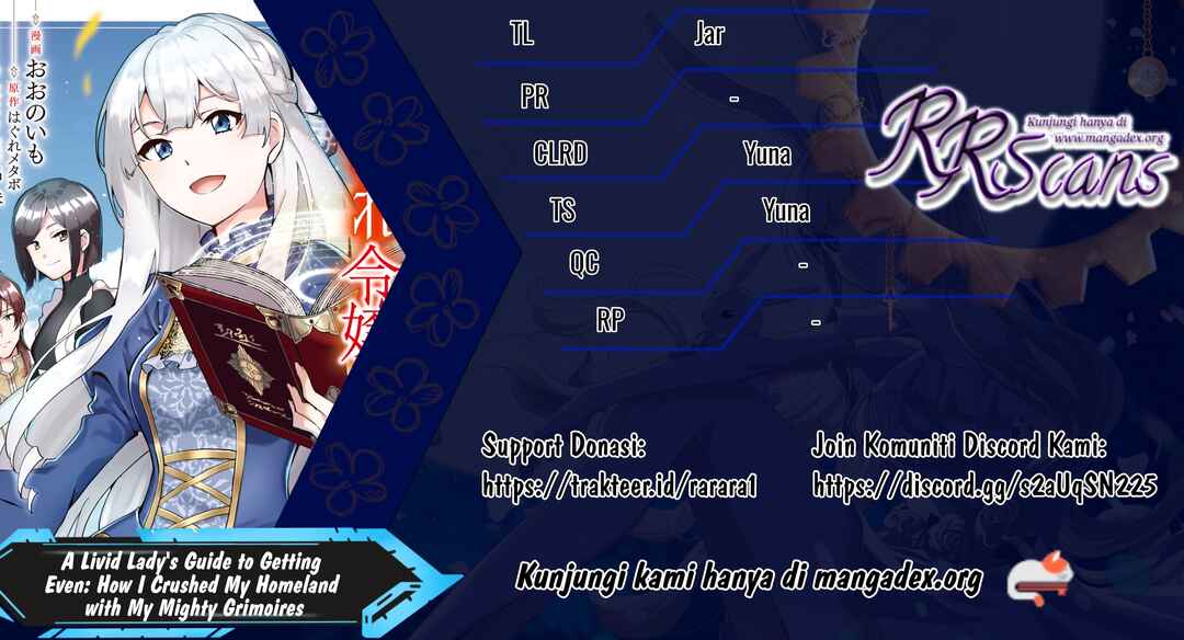 Buchigire Reijou wa Houfuku wo Chikaimashita. ~Madousho no Chikara de Sokoku wo Tataki Tsubushimasu~ Chapter 11 - Page 1